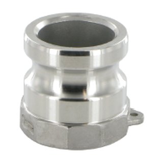 Schnellkupplung Edelstahl Vaterteil IG 6/4" Stecker 53mm