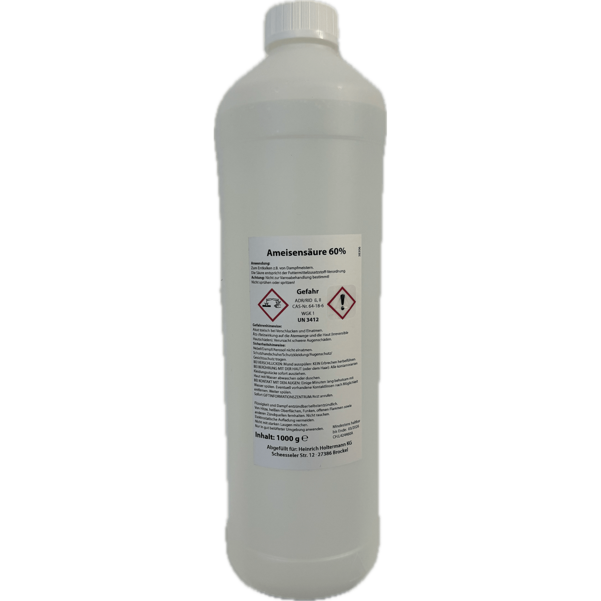 Ameisensäure 60% 1000 ml